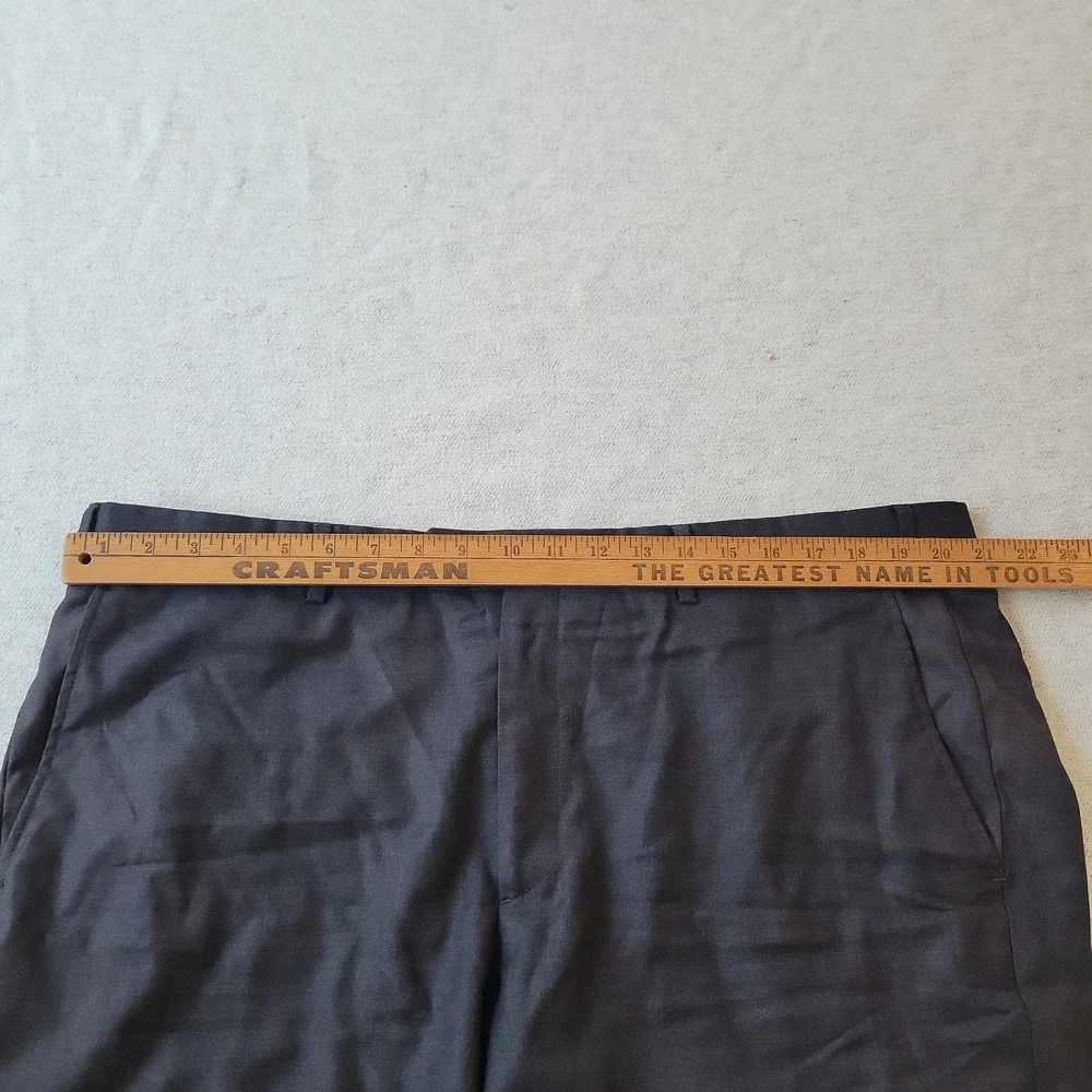 Santorelli Mens 42 Gray Loro Piana Wool Super 110s Roma Trousers Italy Luxury